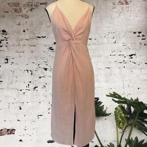 BB Dakota by Steve Madden heaven sent Pink Midi Dress Size 12 NWT